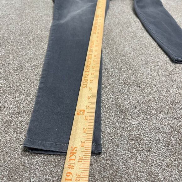 Democracy womens Ab Solution skinny jeans sz 4 gray jeans stretch denim - Picture 5 of 12